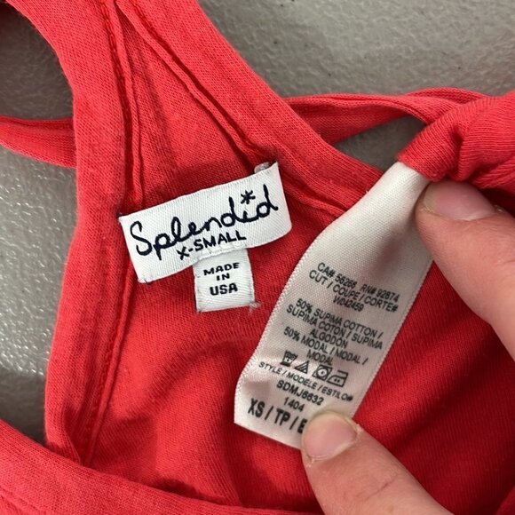 Splendid Bodycon Dress Sleeveless V Neck Pink Size X Small XS - Picture 12 of 17